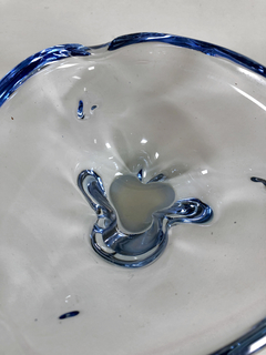 Cenicero en cristal aguamarina en internet