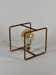 Lámpara de diseño industrial en cobre. - Mayflower
