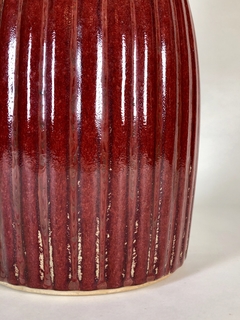 Lámpara en cerámica sang de boeuf - Mayflower