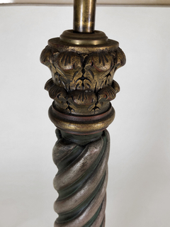 Lámparas francesas en madera torneada - Mayflower