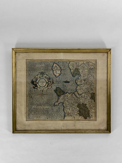 Grabado Mapa Siglo XIX