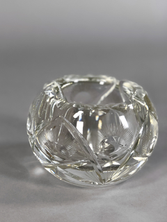 Cenicero cristal tallado - comprar online