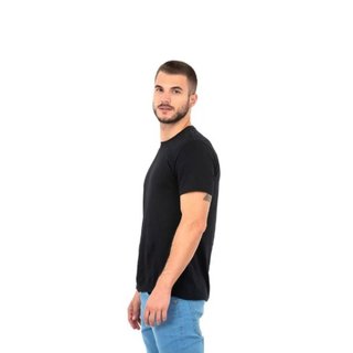 Camiseta Masculina Polo Wear Gola Preta