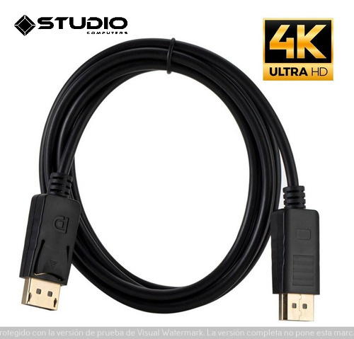 Cable Hdmi 1 Metro V1.4 Fullhd 3d 4k Dorado Ethernet.