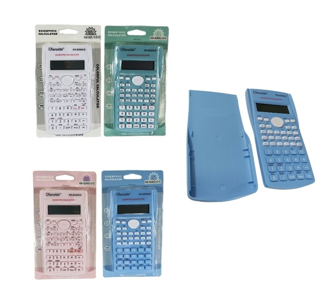 CALCULADORA CIENTIFICA EN BLISTER COLORES KK 82MS D C