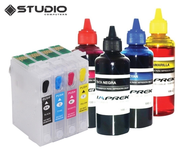 TintaColor - Impresoras con cartuchos recargables.