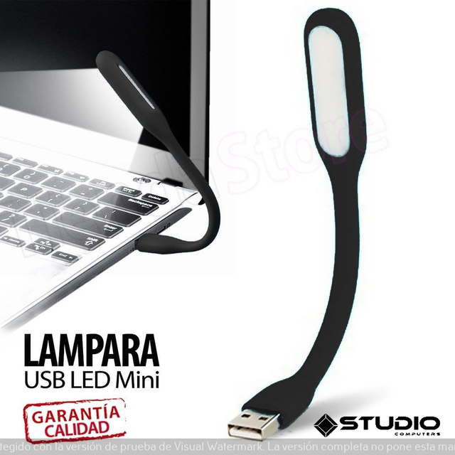 Luz Led Lampara Notebook Portatil Flexible Usb Linterna