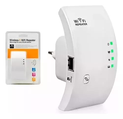 RHAFAYRE Repetidor WiFi 300Mbps, Amplificador WiFi Repetidor Amplificador  de Señal, Extensor WiFi Amplificador WiFi, RJ45, Protección