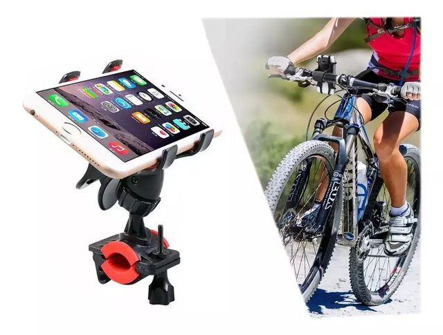 Soporte Para Teléfono Bicicleta 2 juegos de soporte ajustable para