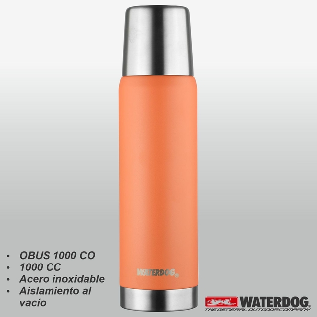 TERMO CONTIGO 1100ML NEGRO MATE - Bici Pesca Ventura