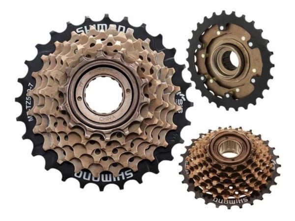 Pi on Shimano TZ500 7 A rosca Bici Pesca Ventura