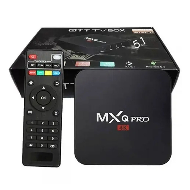 Tv Box MXQ Pro 4k Transforma Sua Tv Em Smart Tv - Eletroplus
