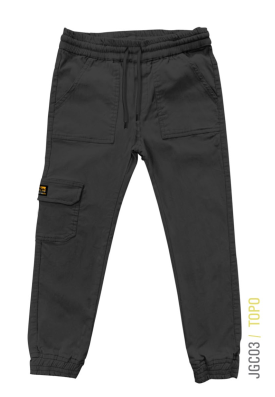 Jogger cargo niño 785n gris - Waiting La Plata