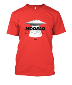 Camiseta Estonada UFO do Bob Lazar na Área 51 S4, Modelo Esporte (Sport Model)