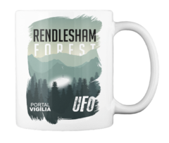 Caneca Rendlesham Forest - o contato UFO que virou o Roswell Britânico