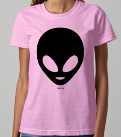 Imagem do Camiseta Baby Long de alienígena/ET Grande - Linha Cores - Algodão