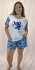 Pijama short con remera en internet