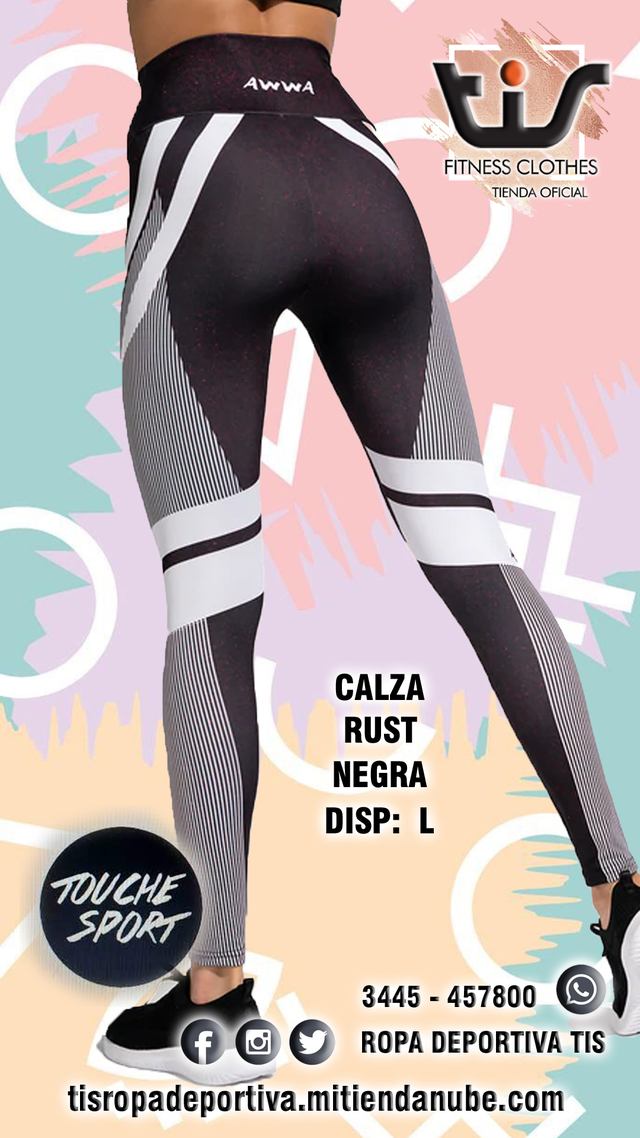 Calza Awwa Rust TOUCHE AW77L TIS Ropa Deportiva