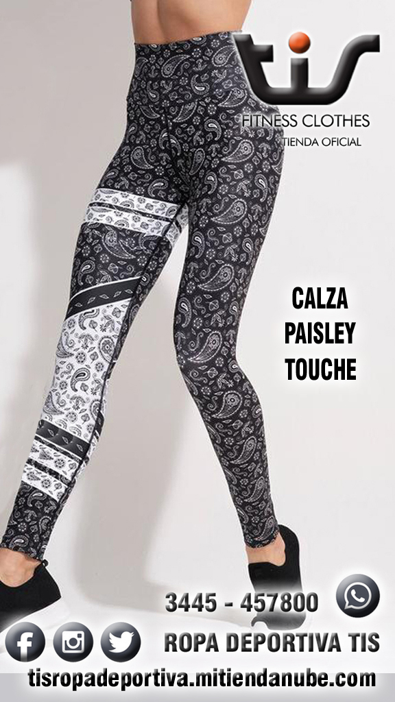 Calza Paisley TOUCHE 541 TIS Ropa Deportiva