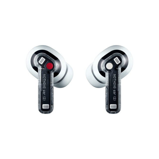 Nothing Ear 2 Auriculares Bluetooth con Cancelación de Ruido Activa Blancos