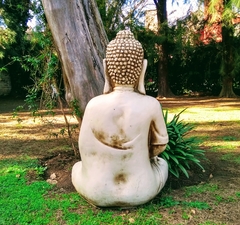 Buda Grande Estatua Gigante de resina 92 cm para jardin decoracion exterior mudra dhyana - tienda online