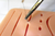 Almofada de sutura de 3 camadas com feridas - versão original