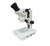 Microscópio Estereoscópico Binocular, Zoom 0,8X ~ 5X, Aumento 8X ~ 50X e iluminação Transmitida e Refletida LED 2W.