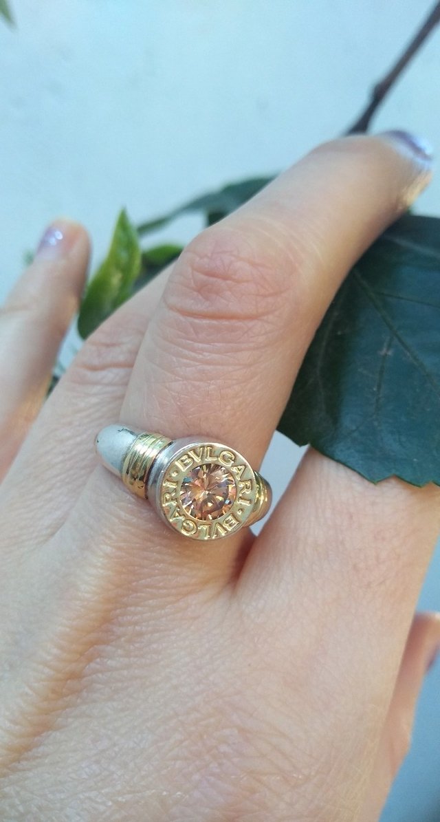 Anillo Bulgari piedra ambar Comprar en Agata Joyas