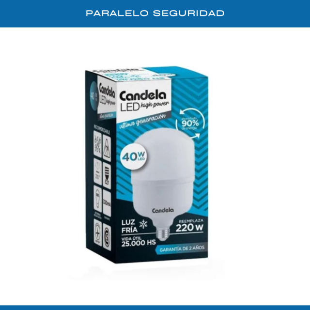 Lampara Led High Power 40 Watts Candela