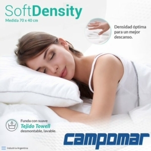 Almohada Soft Density medida 70x40 Campomar