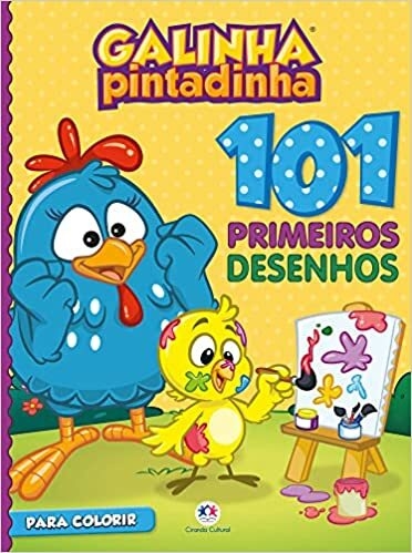 Livro 101 Primeiros Desenhos Patrulha Canina Paw Infantil - livro