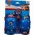 Kit Proteção Infantil Bell 3-7 Anos Joelheira Cotoveleira Buzina Paw Patrol Patrulha Canina Azul