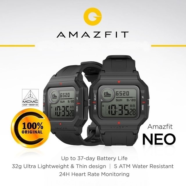 Amazfit Neo Smartwatch Manual de usuario