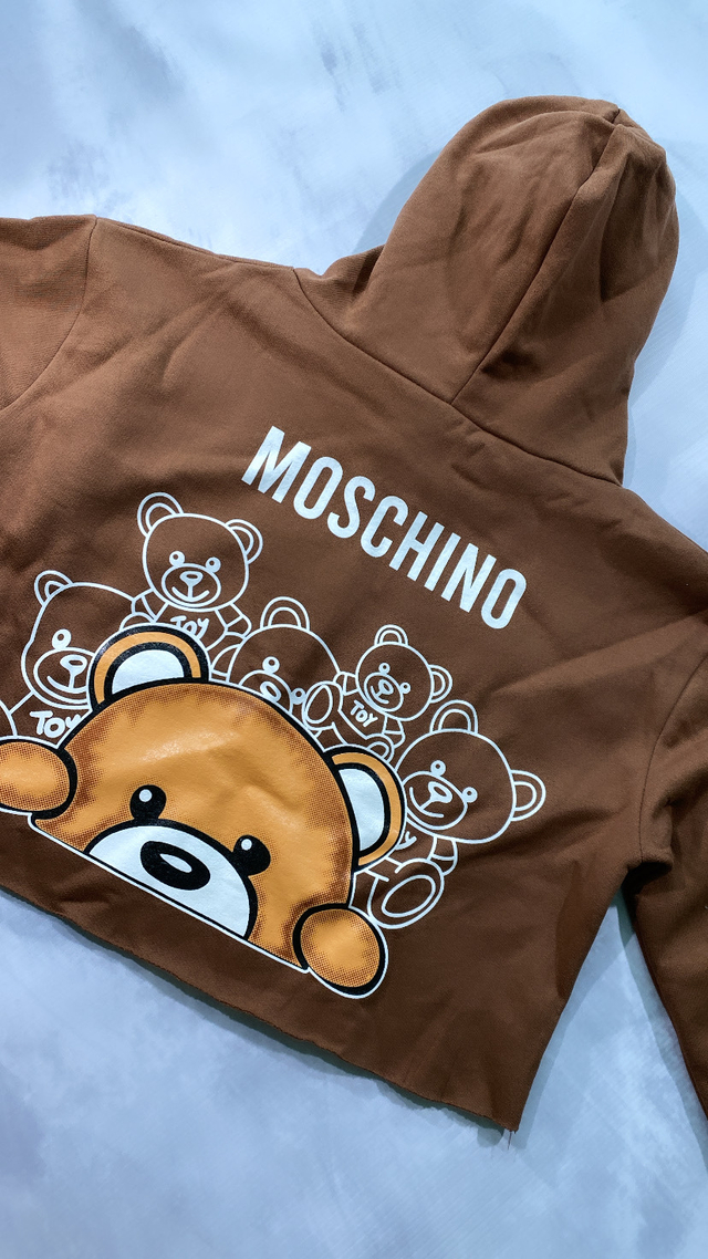 Shops buzo moschino oso