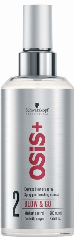 Spray de secagem expressa - Osis Blow & Go - Schwarzkopf Professional - 200ml - comprar online