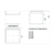 caixa úmida para horta white - branco fosco - 45 cm - xteel - comprar online