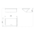 porta tomadas de embutir - white - 20 cm - xteel - comprar online