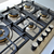 cooktop a gás professionale - 5 queimadores - mesa selada inox - 75 cm - 220v - elanto - comprar online