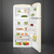 refrigerador creme 2 portas - 440l - série anni 50 - 80 cm - 220v - smeg na internet