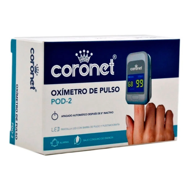 Tensiómetro aneroide Silfab I1300 Oxímetro de pulso Coronet POD2