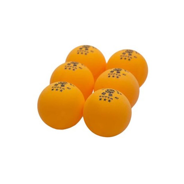 Pelotas de Ping Pong Frasco 60 UNID – Tres Estrellas Naranja RUNNING SPORT  PERU