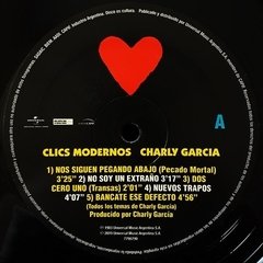 Vinilo Lp - Charly Garcia - Clics Modernos - Nuevo Cerrado - tienda online