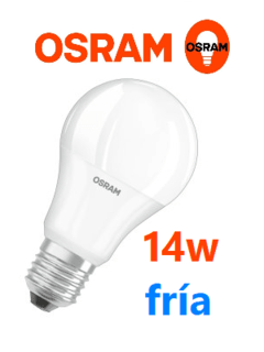 LED Classic VALUE 14W Fría Osram