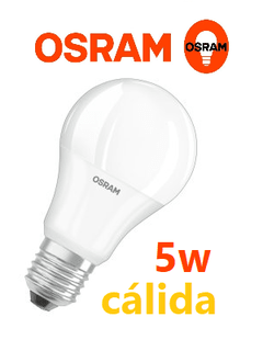 LED Classic VALUE 5W Cálida Osram