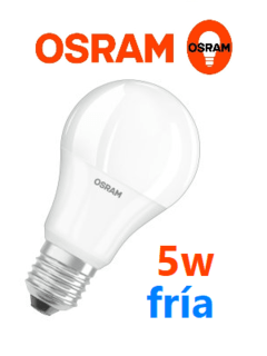 LED Classic VALUE 5W Fría Osram