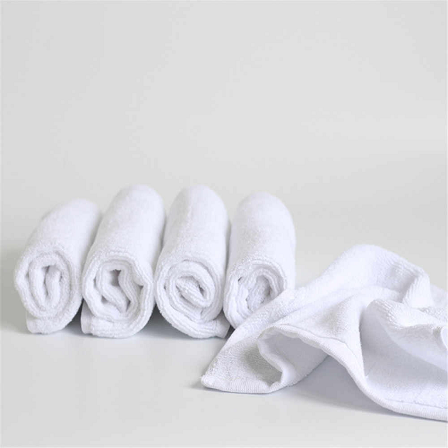 Toallas de mano blancas/toallas de cara grandes (30 x 14.5 pulgadas) (5)