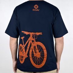 Camiseta Bike Grafismo Marinho - comprar online