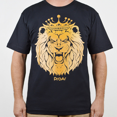 Camiseta Leão Preta