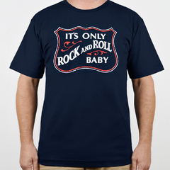 Camiseta It's Only Rock N' Roll Marinho