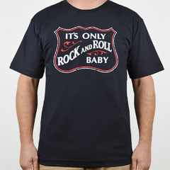 Camiseta It's Only Rock N' Roll Preta
